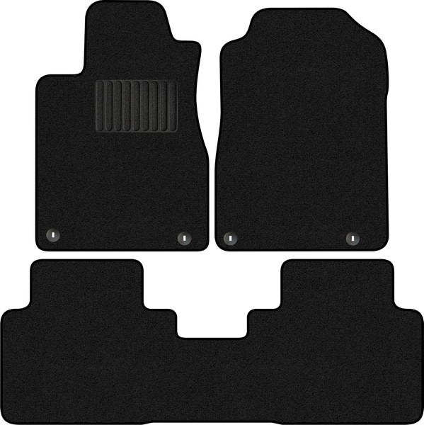 Изображение товара Комплект ковриков для авто Alicosta 0424_1_PR-6 для Honda CR-V IV SUV/RE/RM 2012-2018 (ворс, черный)