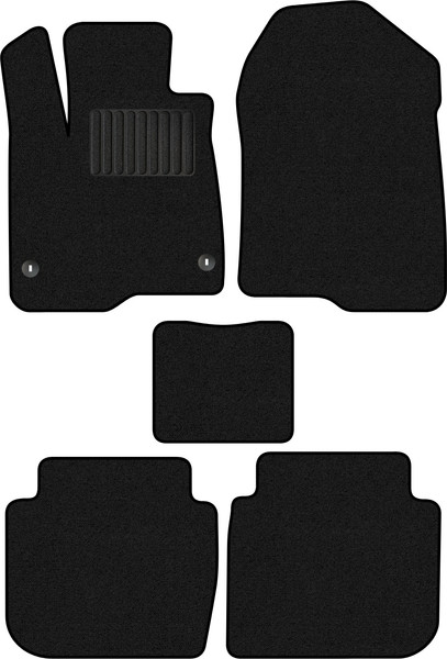 Изображение товара Комплект ковриков для авто Alicosta 2266_1_PR-6 для Honda CR-V VI SUV/RS 2022-н.в. (ворс, черный)
