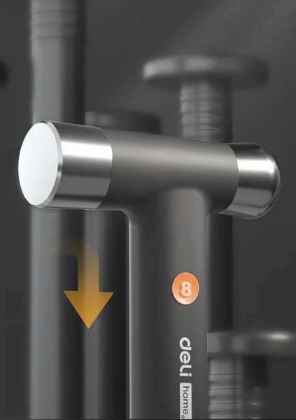 Изображение товара Молоток Deli Soft Touch / EHT7008C (оранжевый)