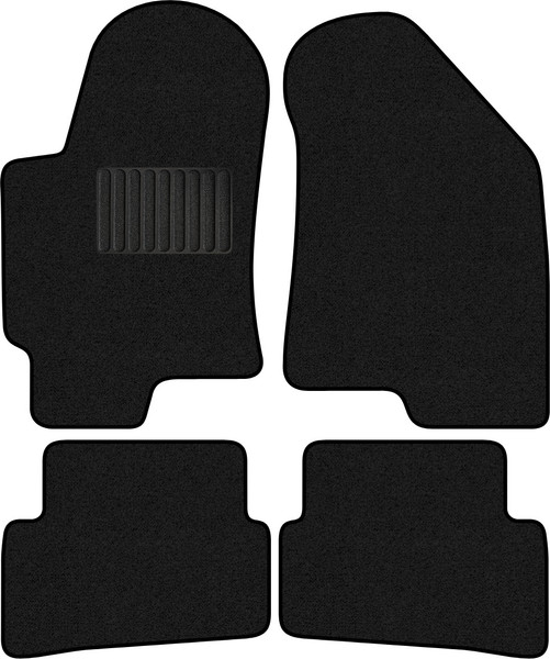 Изображение товара Комплект ковриков для авто Alicosta 2273_1_PR-6 для Hyundai Coupe II купе/GK 2002-2006 (ворс, черный)