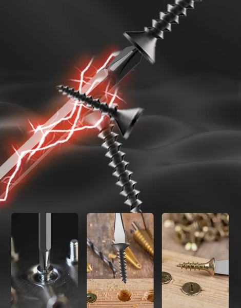 Изображение товара Отвертка Deli Soft Touch / EHT1055 (черный)