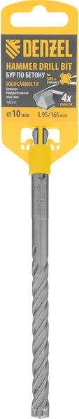 Изображение товара Бур Denzel 10x165мм SDS Plus / 705311