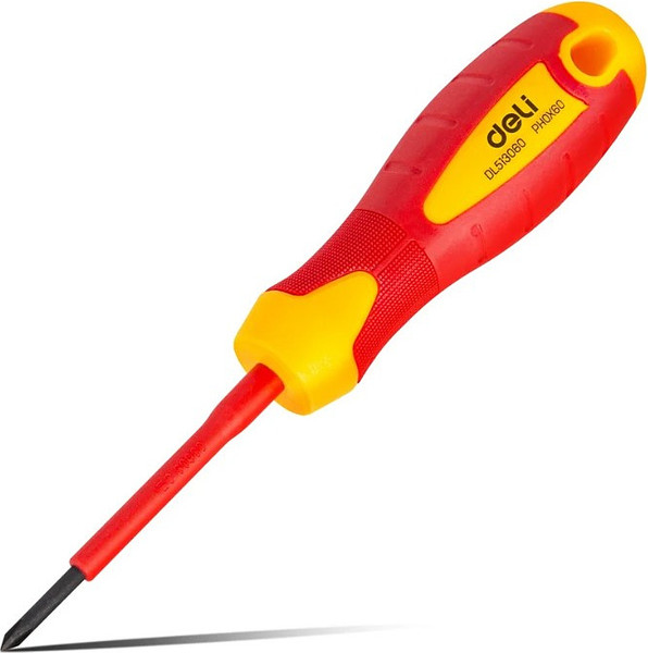 Изображение товара Отвертка Deli Диэлектрическая / EDL513060