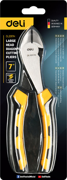 Изображение товара Бокорезы Deli EDL2017H (черный/желтый)