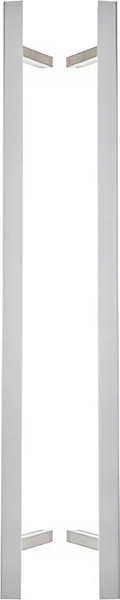 Изображение товара Ручка дверная Apecs Square HC-0902-40x20/1000-INOX/304-SS (DTJ-Q45)