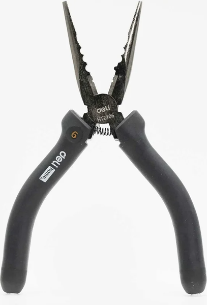 Изображение товара Длинногубцы Deli Soft Touch / EHT2106 (черный)
