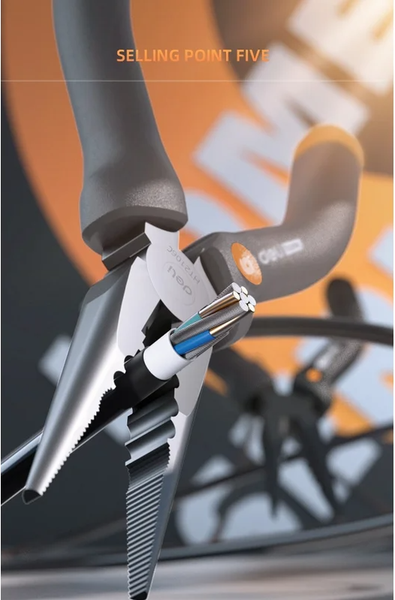 Изображение товара Длинногубцы Deli Soft Touch / HT2106C (оранжевый)