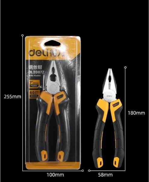 Изображение товара Плоскогубцы Deli EDL2007Z