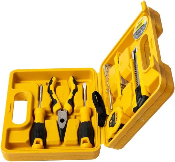 Изображение товара Универсальный набор инструментов Deli EDL1008J (8пр, кейс)