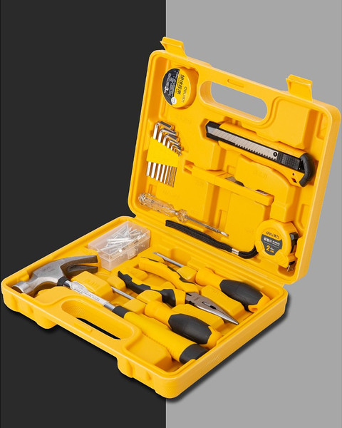 Изображение товара Универсальный набор инструментов Deli EDL1018J (18пр, кейс)