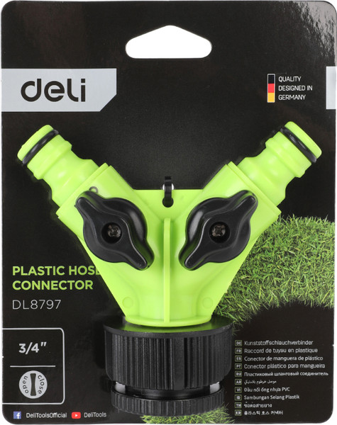 Изображение товара Разветвитель для шланга Deli EDL8797