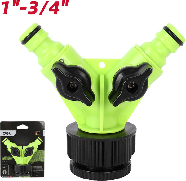 Изображение товара Разветвитель для шланга Deli EDL8797