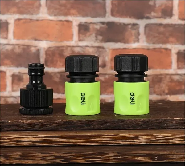 Изображение товара Набор соединителей для шланга Deli EDL8799 (3шт)