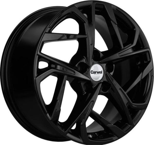 Изображение товара Литой диск Carwel Цаган 17x7" 5x114.3мм DIA 60.1мм ET 45мм BL