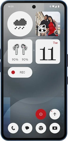 Изображение товара Смартфон Nothing Phone 3А 12GB/256GB (синий)