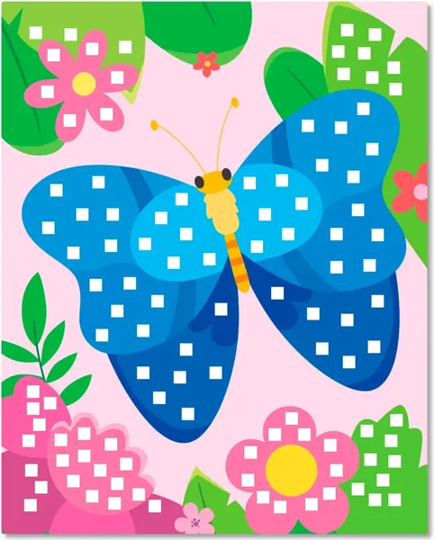 Изображение товара Набор для творчества Феникс-премьер Мозаика-аппликация. Сова, дятел, бабочка / 4610013089389