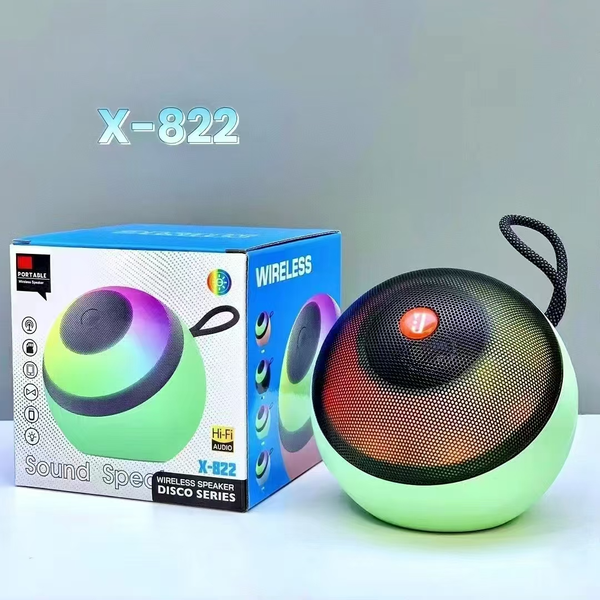 Изображение товара Портативная колонка Bseng X-822 (салатовый)