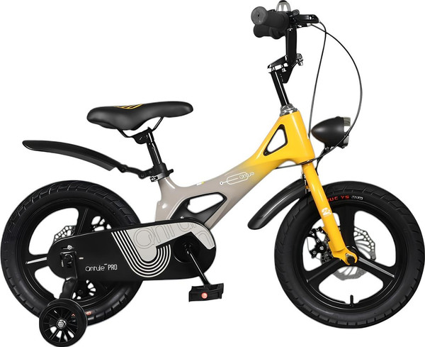 Изображение товара Детский велосипед Yayale 14 67-029 (желтый/серый)