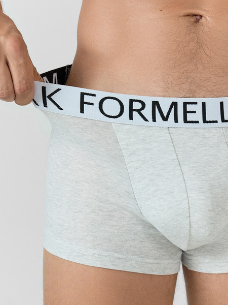 Изображение товара Комплект мужских трусов Mark Formelle 411124-5 (р.94-104, серый меланж 4306-А-5-1)