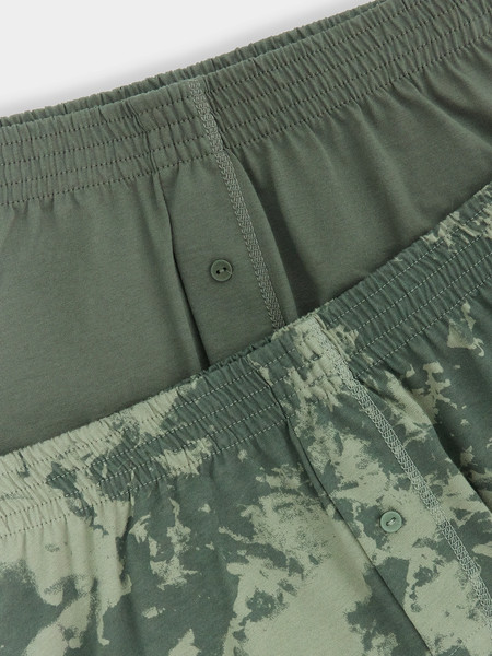 Изображение товара Комплект мужских трусов Mark Formelle 411152-2 (р.94-104, камень/разводы на тени)