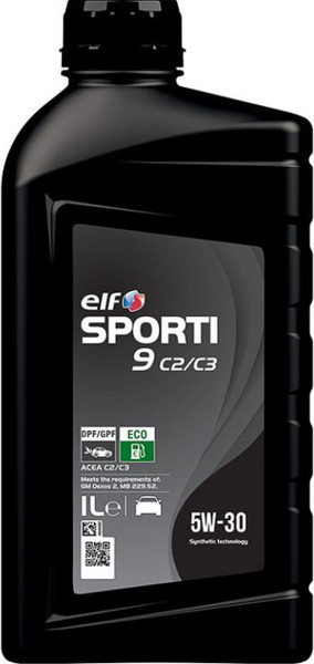 Изображение товара Моторное масло Elf Sporti 9 C2/C3 5W30 / 214259 (1л)