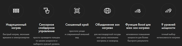 Изображение товара Индукционная варочная панель Haier HHK-Y64TJVB