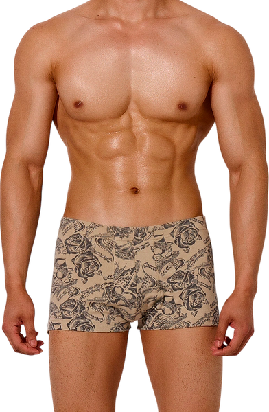 Изображение товара Трусы мужские Mark Formelle 411229 (р.82-92, тату на бежевом)