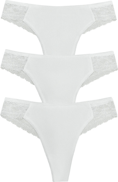 Изображение товара Комплект женских трусов Mark Formelle 412005H-3 (р.106, белый)