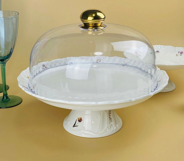 Изображение товара Блюдо для торта Lenardi Крокус 109-222