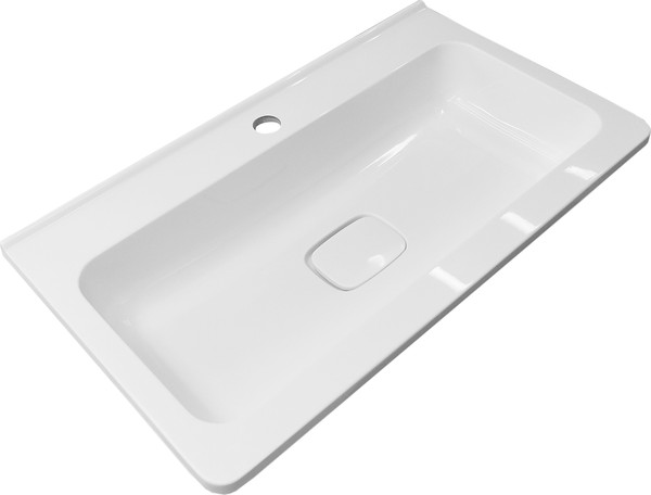 Изображение товара Тумба с умывальником Symbolite Марелла 70 Люкс Plus 2 ящика + Марелла Люкс 70х40 (серый)