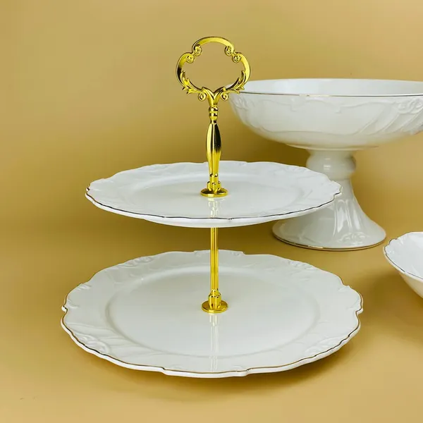 Изображение товара Ваза-этажерка Lenardi Крокус Золото 109-261