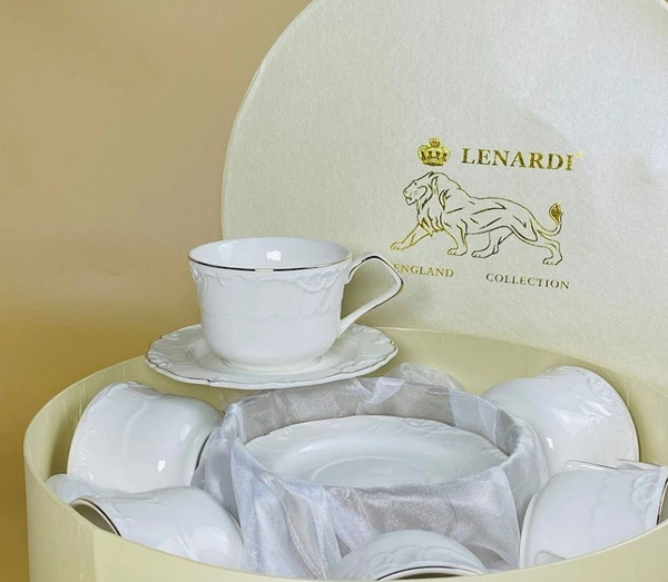 Изображение товара Набор для чая/кофе Lenardi Крокус Золото 109-236