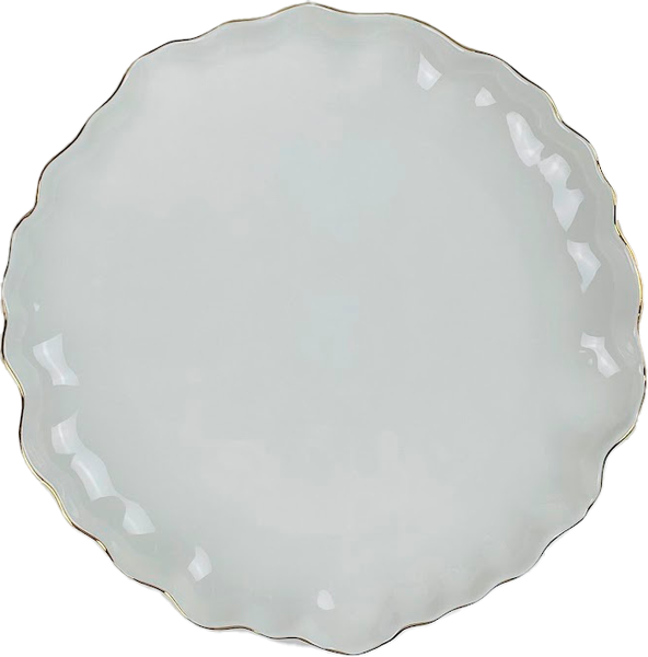 Изображение товара Набор тарелок Lenardi Ванесса Золото 305-275 (6шт)