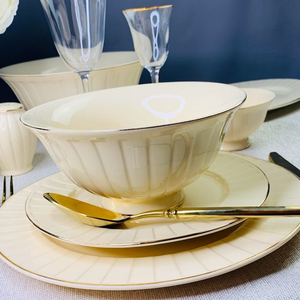 Изображение товара Набор столовой посуды Lenardi Marzipan 205-155 (88пр)