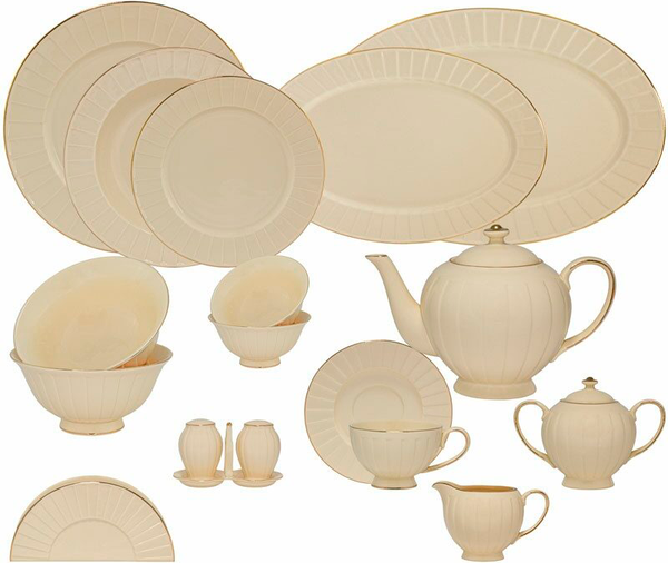 Изображение товара Набор столовой посуды Lenardi Marzipan 205-155 (88пр)
