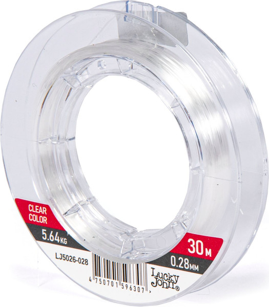 Изображение товара Леска флюорокарбоновая Lucky John Ice Soft Fluorocarbon 030/028 / LJ5026-028