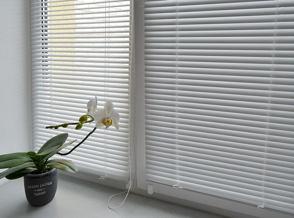 Изображение товара Жалюзи горизонтальные Delfa СГЖМ-300/13 (43x150, белый)