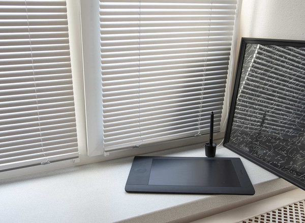 Изображение товара Жалюзи горизонтальные Delfa СГЖМ-311/13 (48x150, серебро брокат)