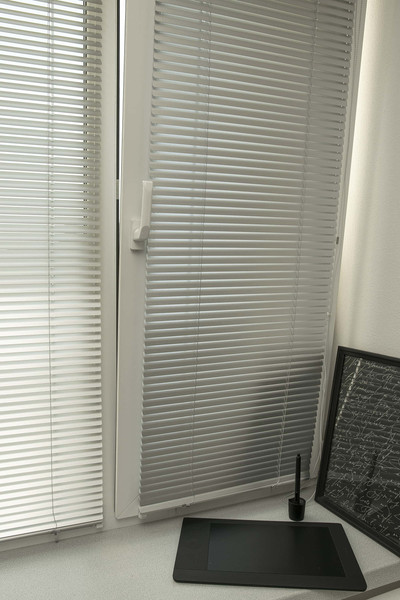 Изображение товара Жалюзи горизонтальные Delfa СГЖМ-311/13 (52x150, серебро брокат)