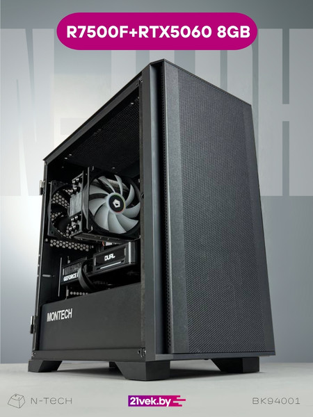 Изображение товара Игровой системный блок N-Tech Intro BK94001