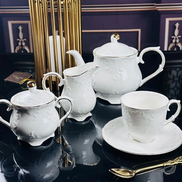 Изображение товара Чайный набор Lenardi Аврора Золото 305-081 (15пр)