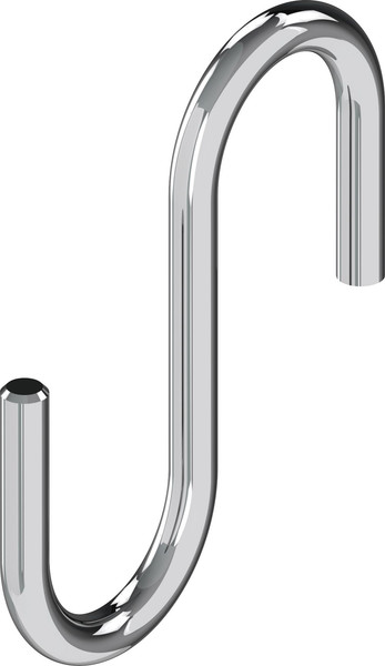 Изображение товара Рейлинг кухонный Starax S-4064-C/SET (хром, с держателями и крючками)