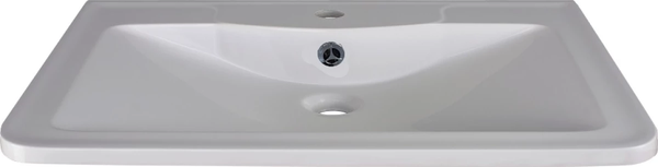 Изображение товара Тумба с умывальником Symbolite Атлантика 80 Люкс Plus + Атлантика 80 (подвесная, старое дерево)