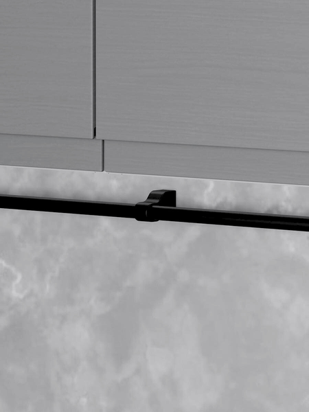 Изображение товара Держатель для рейлинга Starax S-4085-B/2 (2шт, черный)