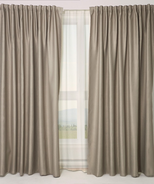 Изображение товара Комплект штор КронасМАрт Блэкаут 150x270 (бежевый)