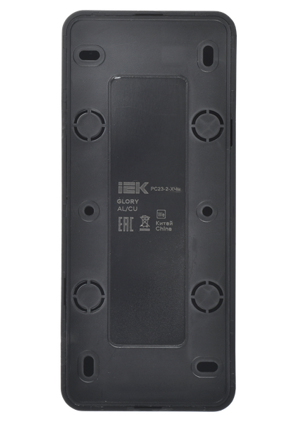Изображение товара Розетка IEK Glory ERH30-K02M-10 (черный матовый)