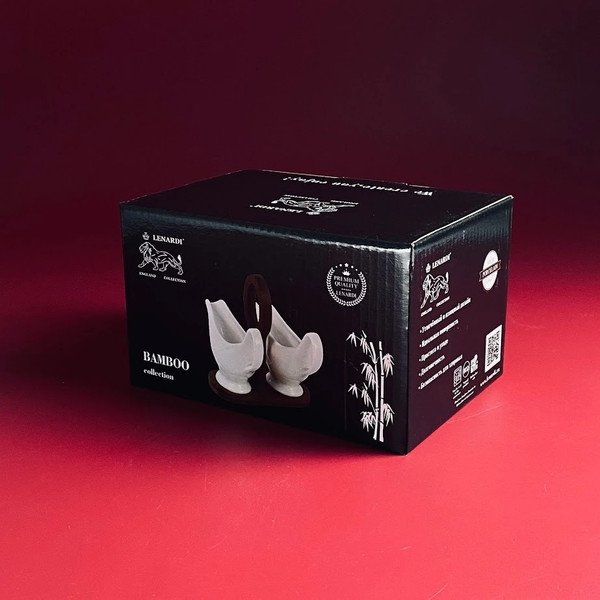 Изображение товара Набор соусников Lenardi Tropical 235-076 (на подставке)