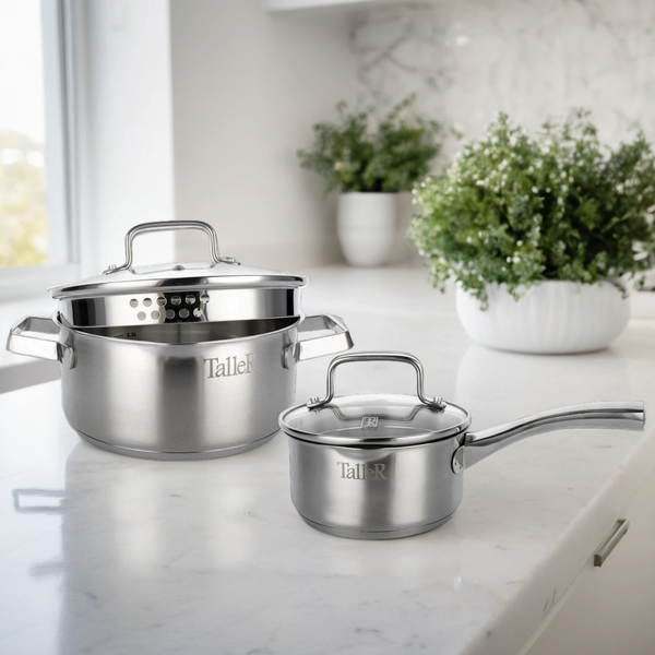 Изображение товара Набор кастрюль TalleR TR-17300 + терка TalleR TR-21904 в подарок
