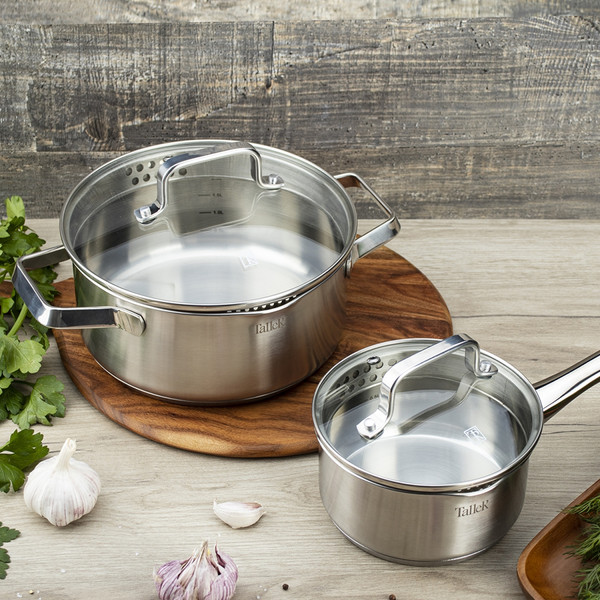 Изображение товара Набор кастрюль TalleR TR-17300 + терка TalleR TR-21904 в подарок