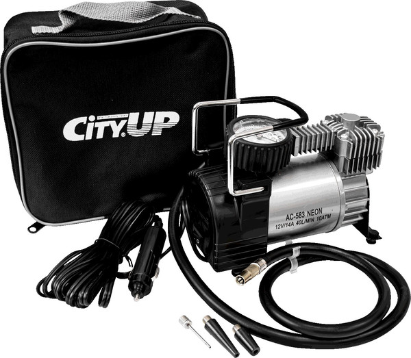 Изображение товара Автомобильный компрессор CityUp АС-583-Neon